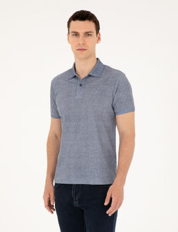Lacivert Slim Fit Ti__rt - Pierre cardin фото 8