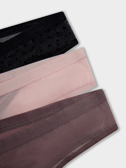 Трусы бразилиана женские в наборе, 3 шт - Mark formelle фото 9