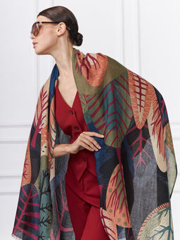 Палантин с рисунком