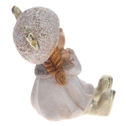 Фигурка декоративная "Мальчик/Девочка", L5,5 W6 H6,5 см, 2в.