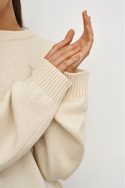 Джемпер Cotton Beige ER - Erist store фото 4