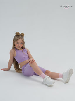 Костюм Тренд лапша лаванда - Sovalina фото 29