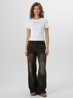 Футболка женская Mark Formelle белая с принтом фото 3