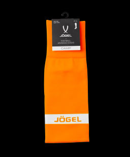 Гетры футбольные JOGEL CAMP ADVANCED SOCKS, оранжевый/белый