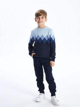 Beli Lastikli Basic Erkek ?ocuk Jogger E?ofman Alt?