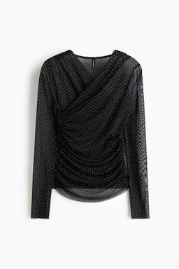 Top en malla plumeti