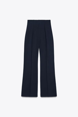 ZW COLLECTION HIGH-WAIST ZIP TROUSERS - Zara фото 3