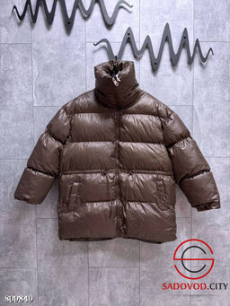 Теплая дутая куртка с высоким горлом - Bruno фото 3