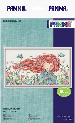 Набор для вышивания PANNA PS-7423 Южный ветер 19 х 12.5 см