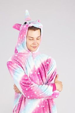 Пижама кигуруми Волшебный фиолетовый Единорог