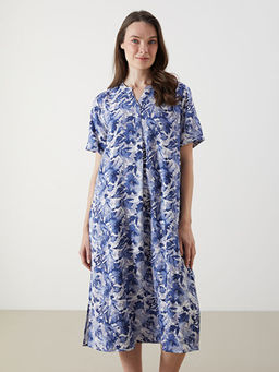 Ka??k Yaka A Kesim Elbise