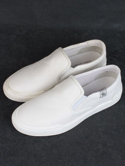 03-A69870-11-2 WHITE Полуботинки спортивные мужские (натуральная кожа)