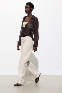 JEANS Z1975 STRAIGHT HIGH WAIST LONG LENGTH - Zara фото 3