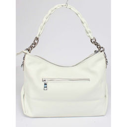 Сумка женская натуральная кожа JRP-8917-9, 1отд+карм/перег, плечевой ремень, белый SALE 259894 - Adelia фото 7