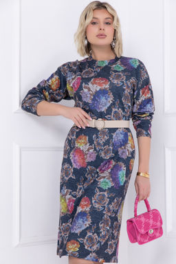 Платье Bellovera 56П5681 серый