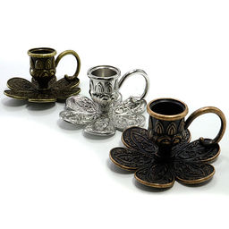 Подсвечник МИКС под свечу и подставка под благовония конусы металл - Сандаловый дом фото 3