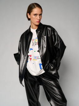 Рубашка женская 12411-33047 black