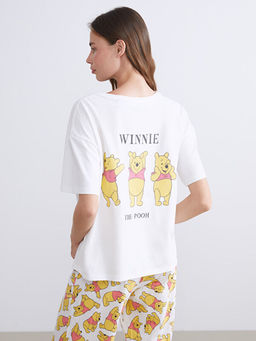 Winnie the Pooh Bask?l? Kad?n Pijama Tak?m?