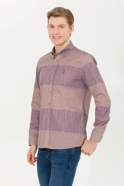 U. S. Polo Assn Мужская рубашка с длинным рукавом Stone - U.s. polo assn фото 10