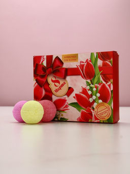 Бомбочки для ванны 8 Марта, 12?40 г, Чистое счастье