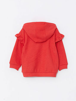 Uzun Kollu Minnie Mouse Bask?l? K?z Bebek Hoodie - Waikiki фото 2