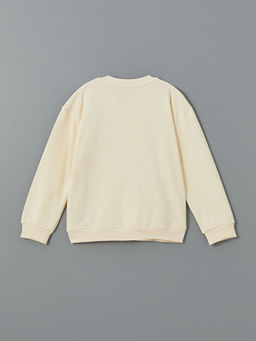 Bisiklet Yaka K?z ?ocuk Sweatshirt - Waikiki фото 2