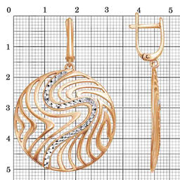 СЕРЬГИ 33015339-5 - Красная пресня фото 2