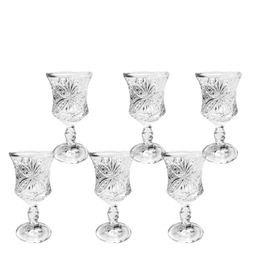 Набор рюмок 6 шт. 35мл, 5*10см в под.упаковке, стекло арт. трн2244, трн2245