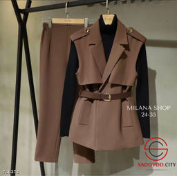 Женский классический брючный костюм