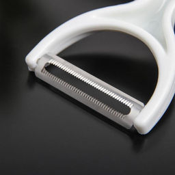 Цена за 2 шт. Овощечистка Доляна Розы, 13 см, цвет белый  фото 2