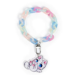 Брелок для ключей на цепочке «Котик», 26×5 см