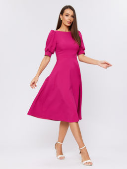 Платье с открытой спинкой и декоративной застежкой NEW - Fashion.love.story фото 2