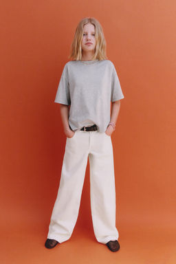 WIDE-LEG JEANS - Zara фото 11