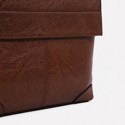 Сумка мужская, цвет коричневый - Simaland фото 3