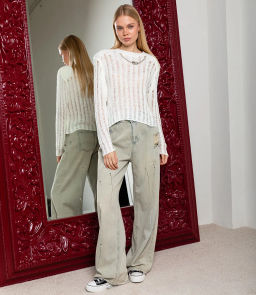 Джемпер #КТ8938, белый