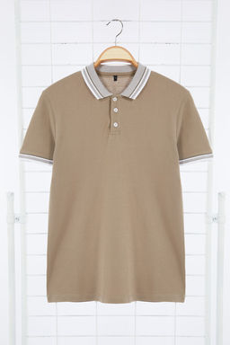 TRENDYOL MAN Siyah Slim/Dar Kesim %100 Pamuklu Polo Yaka T-shirt TMNSS22PO00014 - Trendyolmilla фото 29