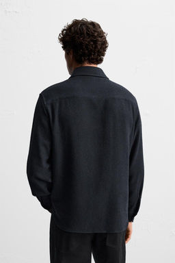 BOUCLE TEXTURED SHIRT - Zara фото 19