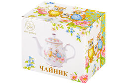 Чайник 380 мл 17*10*12 см Совушки NEW BONE CHINA - Elan gallery фото 10