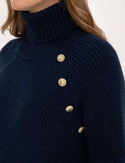 Lacivert Comfort Fit Kazak - Pierre cardin фото 7