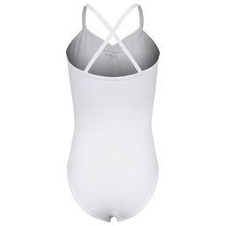 Купальник гимнастический Grace Dance, на тонких бретелях, р. 30, цвет белый  фото 9