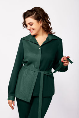 Костюм Olga Style С885 зеленый