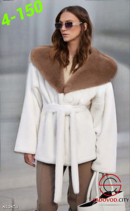 Шуба женская с капюшоном - Bruno фото 2