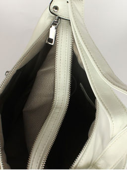 Сумка женская натуральная кожа GU 2033-5565, (рюкзак change) 2 отдела, белый SALE 254580 - Adelia фото 3