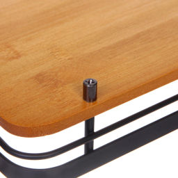 Поднос для завтрака "SHEF" 29,5*20*9,5см с ручками