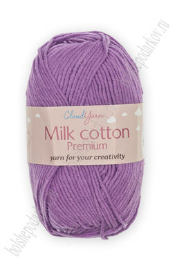 Пряжа Milk cotton Premium 50 гр (10 шт) SF-7847, сиреневый