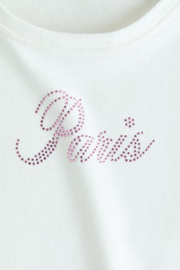 Camiseta con motivo decorativo - H&m фото 4