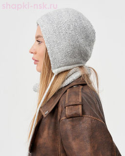 Фея пряжа Альпака пайетки Чепчик (56-58)