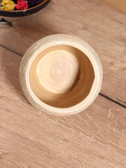 Ваза, 12×12×11 см, бамбук