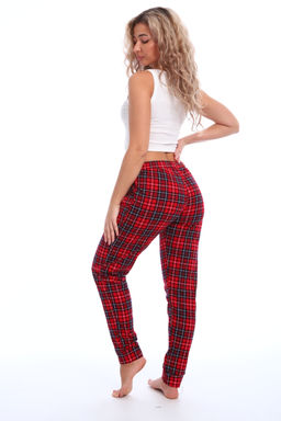 Брюки пижамные женские в клетку