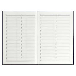 Ежедневник недатированный DIARY арт. 68058 МАГИЯ КОФЕ / А5, 80 л., твёрдый переплёт, полноцветная печать, тиснение цветной фольгой, ламинация "софт-тач" вельвет. Блок - белый офсет, 65 г/м?, печать в одну краску, линия,